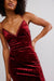 Free People - Raise a Toast Midi Slip - Garnet Grotto - Detail