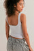 free people simply soft cami heather grey back