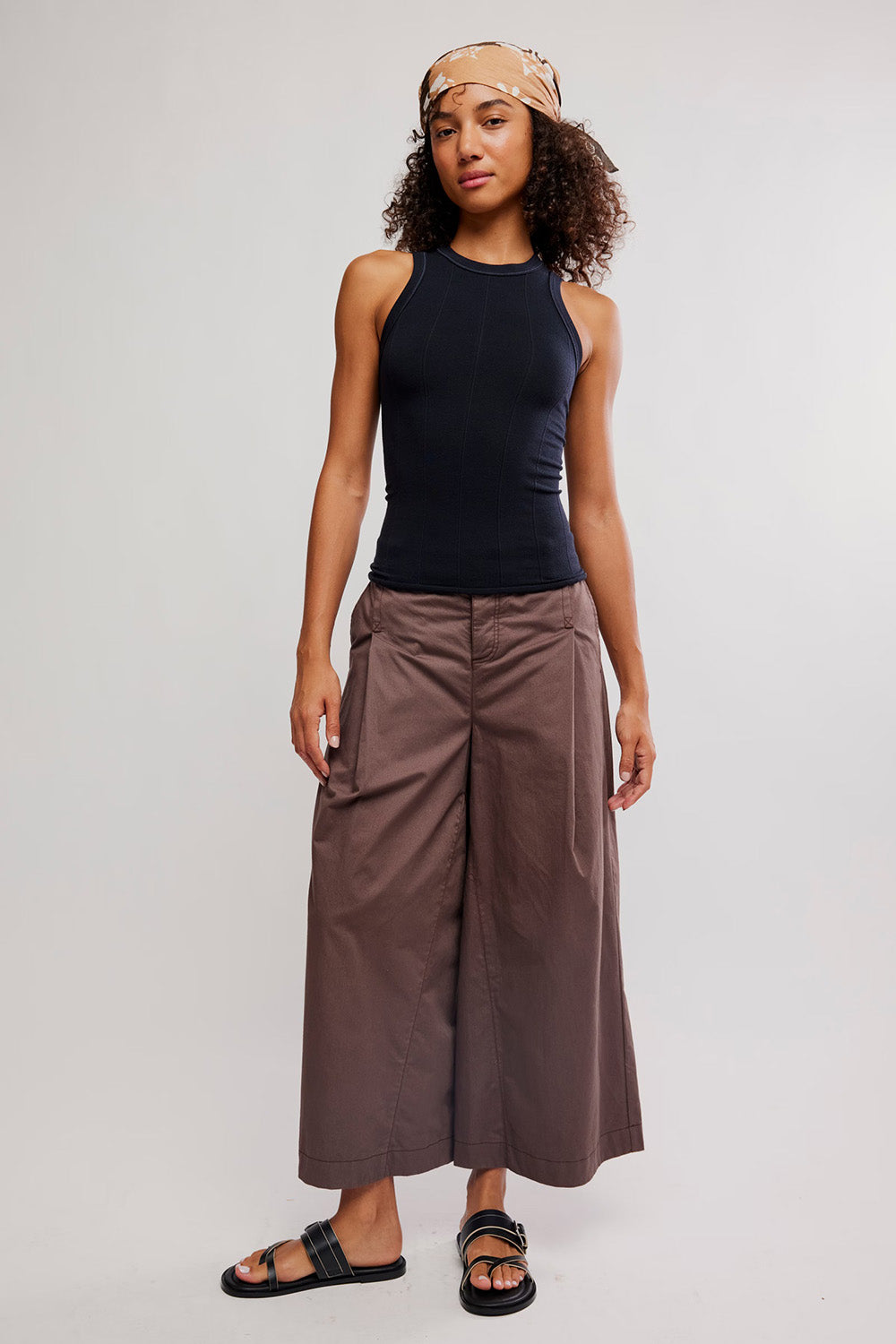 free people so soft seamless tank black 