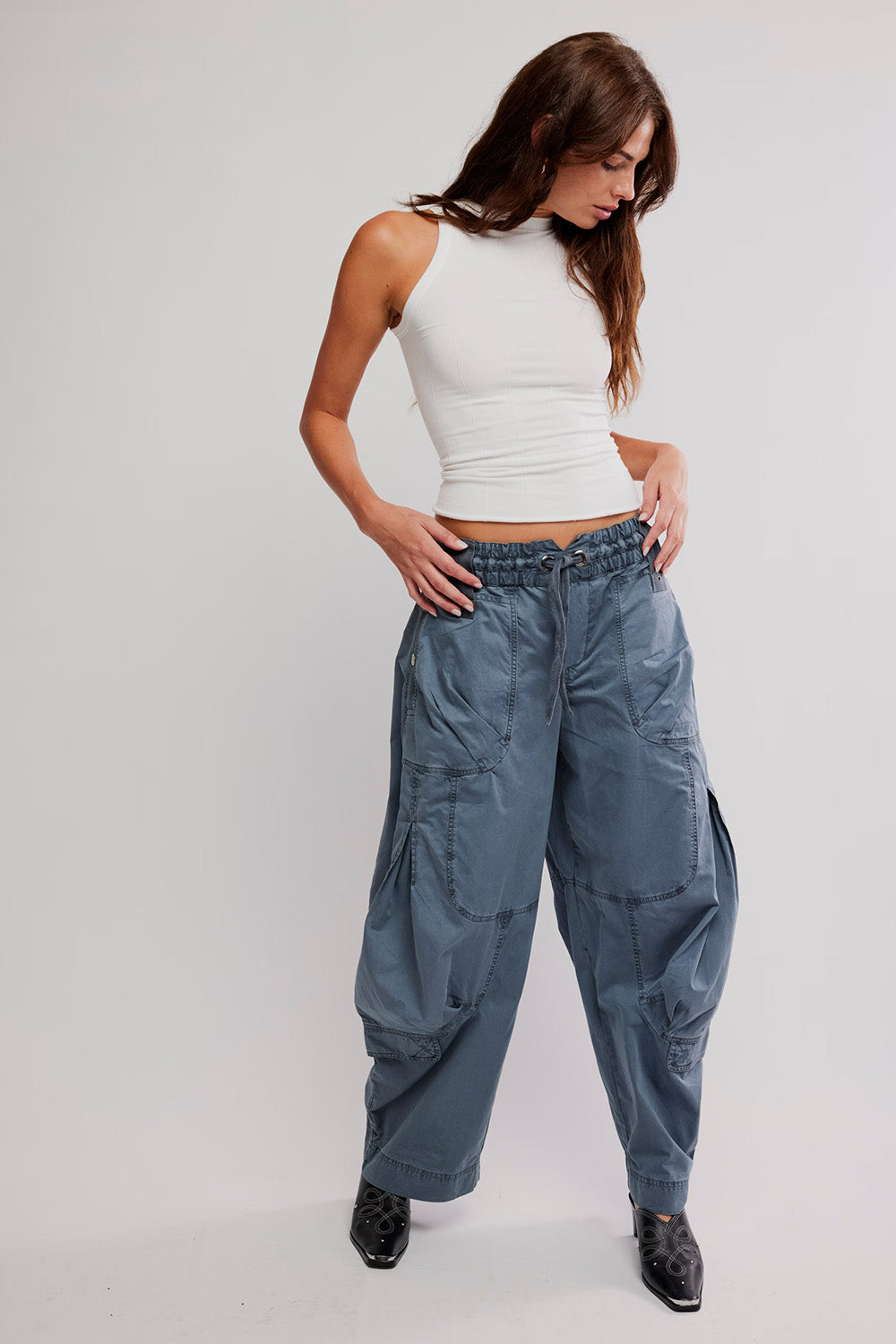 free people so soft seamless tank clean ivory