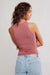 free people so soft seamless tank rose combo back