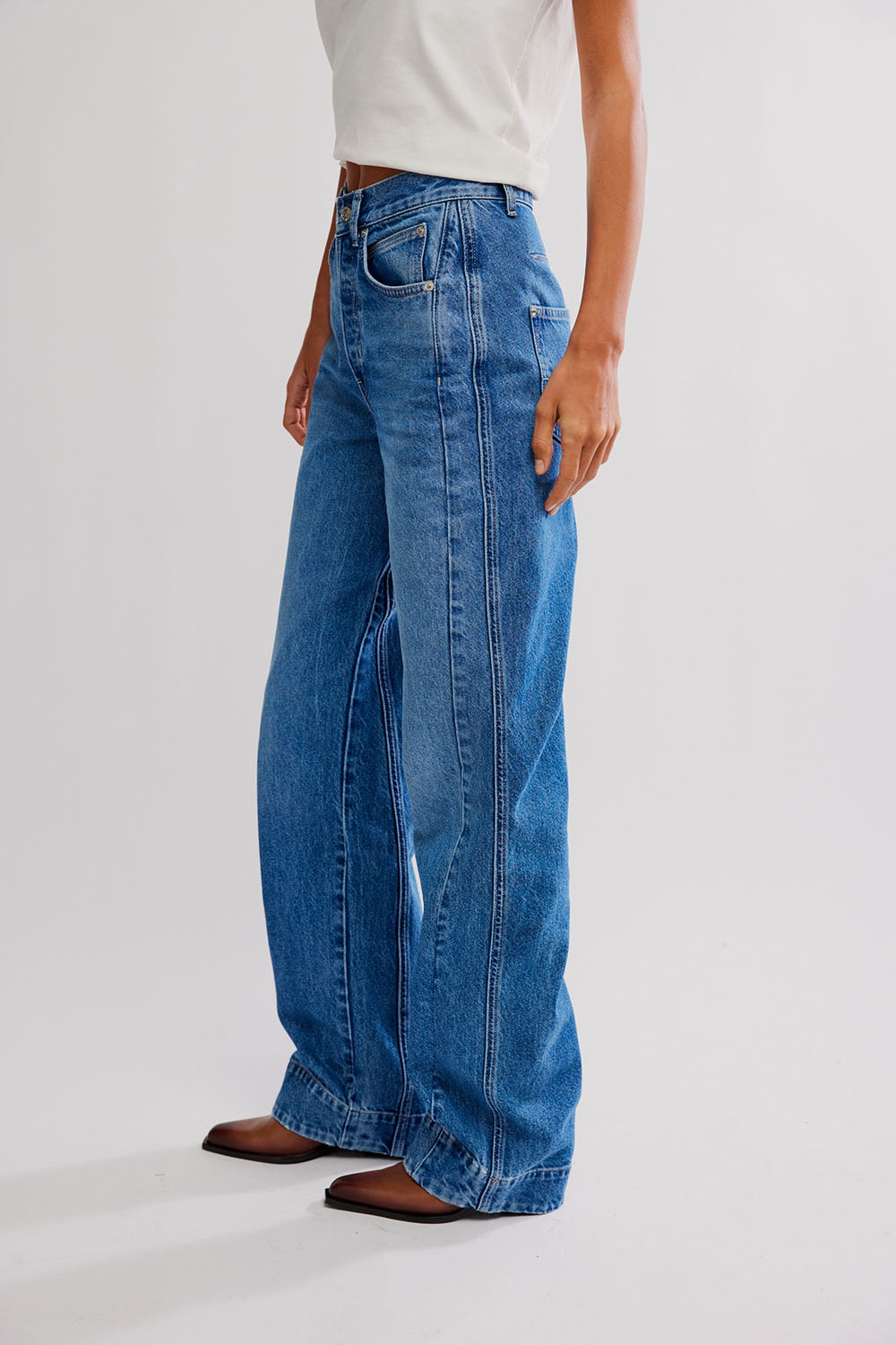 Free People - Stick Around Jean - Stay for the Morning - Side