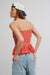 free people sundance tank red combo back