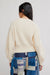 free people vienna cardigan ivory back