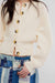 free people vienna cardigan ivory detail
