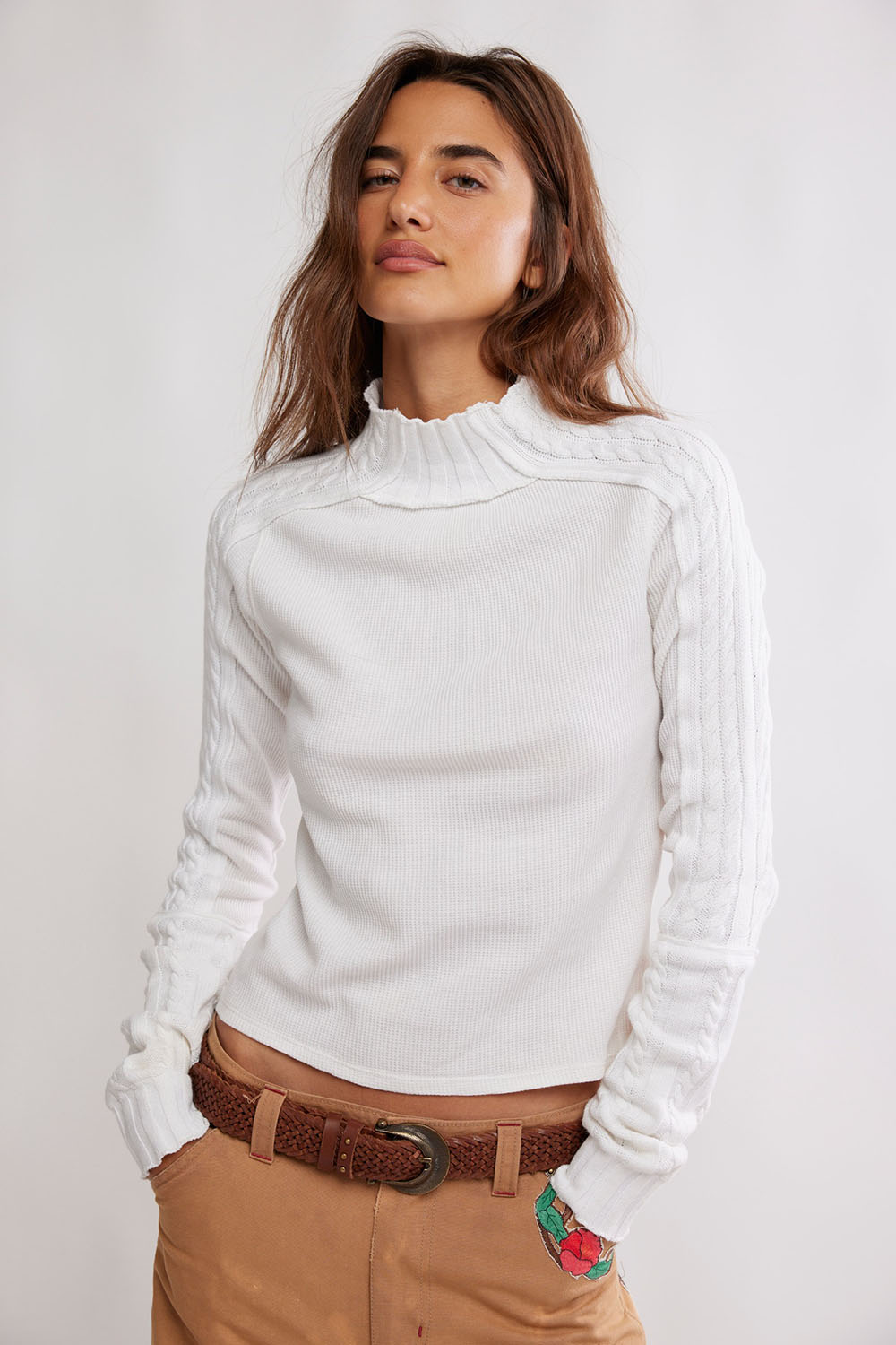 Free People - WTF Breezy Swit - Ivory - Front