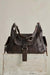 Free People - WTF Leigh Distressed Hobo - Aged Graphite