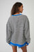 Free People - Classic Striped Crew - Black Combo - Back