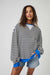 Free People - Classic Striped Crew - Black Combo - Front