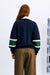 FRNCH Exmoor Sweatshirt in Bleu Marine — Back view