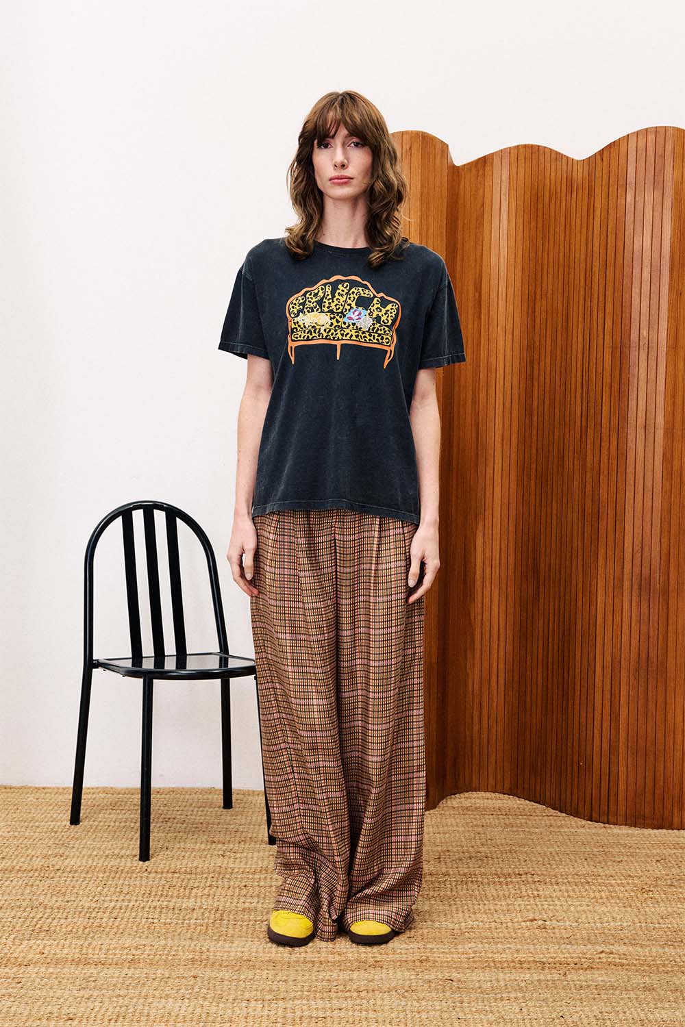 FRNCH - Canelle Pant - Ocre - Front