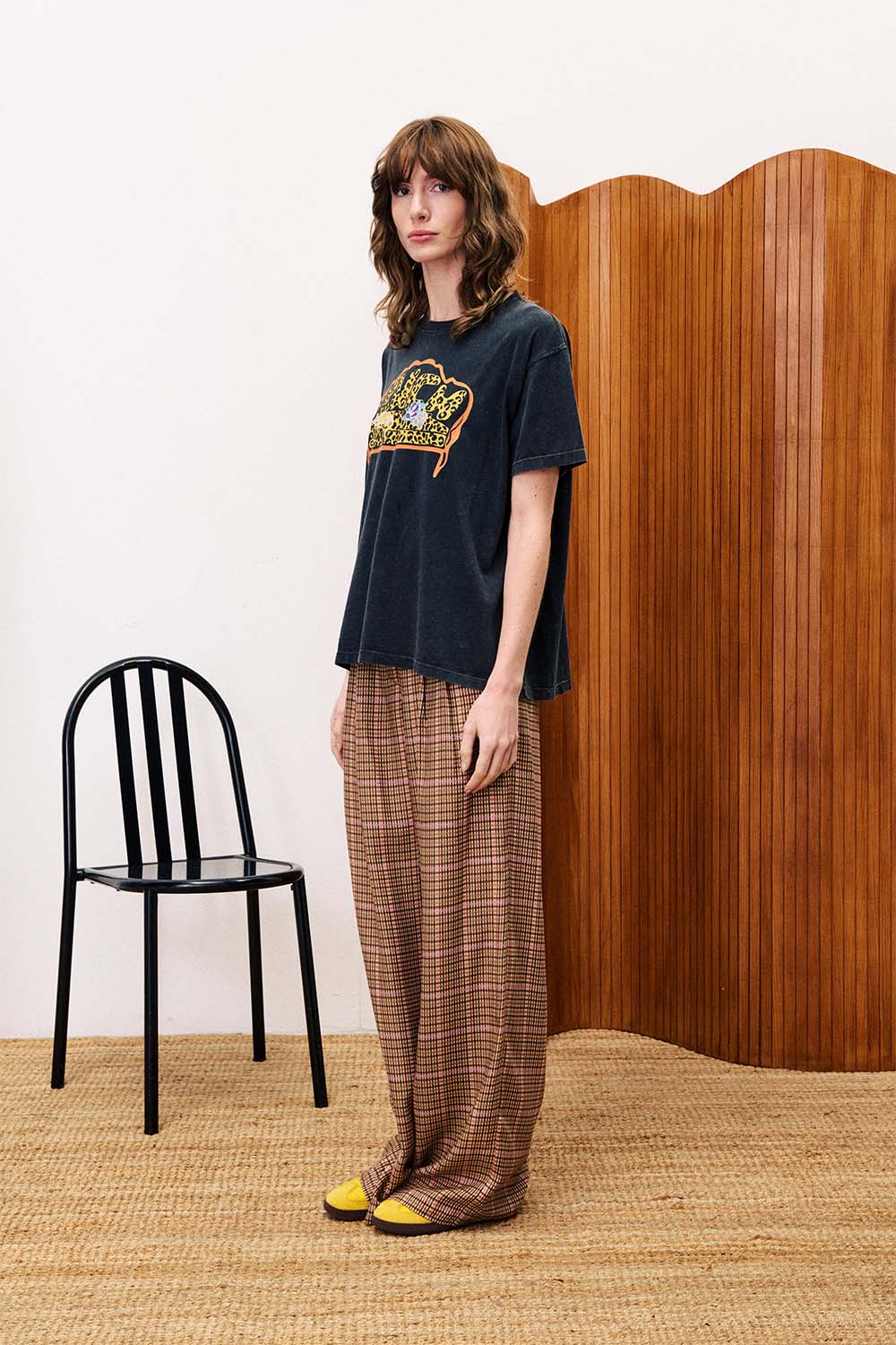 FRNCH - Canelle Pant - Ocre - Side