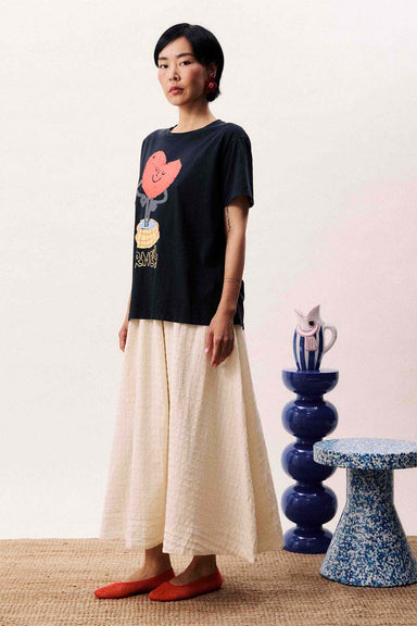 frnch cloudia skirt beurre side