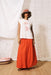 frnch costabile skirt corail front