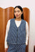 FRNCH - Cymric Vest - Bleu Jean