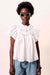 frnch detiana top blanc