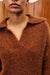 FRNCH - Josse Sweater - Marron Glace - Detail