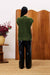 FRNCH - Matcha Vest - Vert Mousse - Back