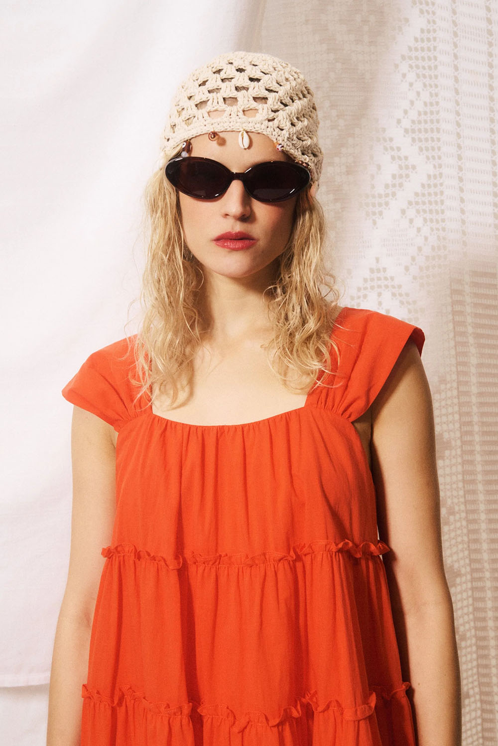 frnch nicandro dress corail detail