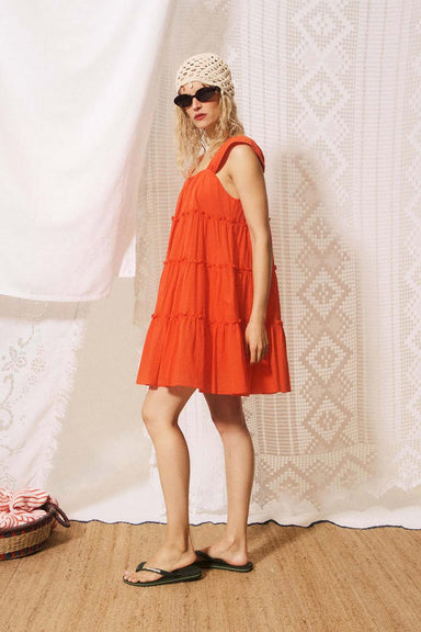 frnch nicandro dress corail side