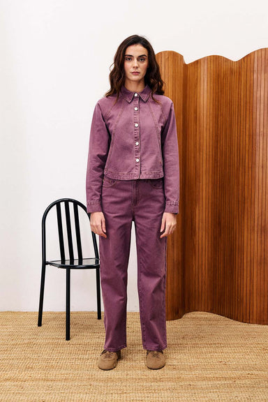 FRNCH - Pepper Jean - Violet - Front