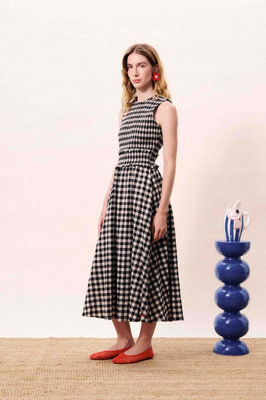 frnch saquarema dress noir side