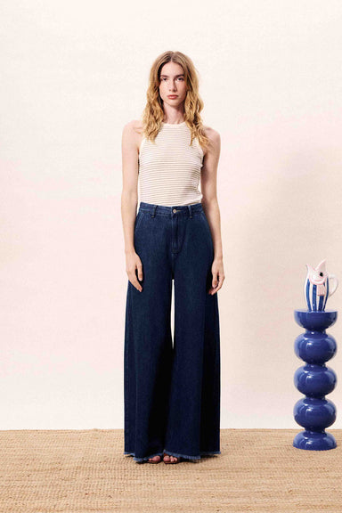 frnch volga top creme front