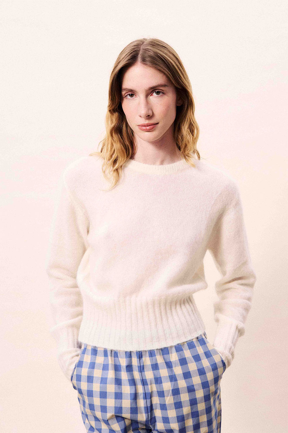 frnch wallaman pullover creme
