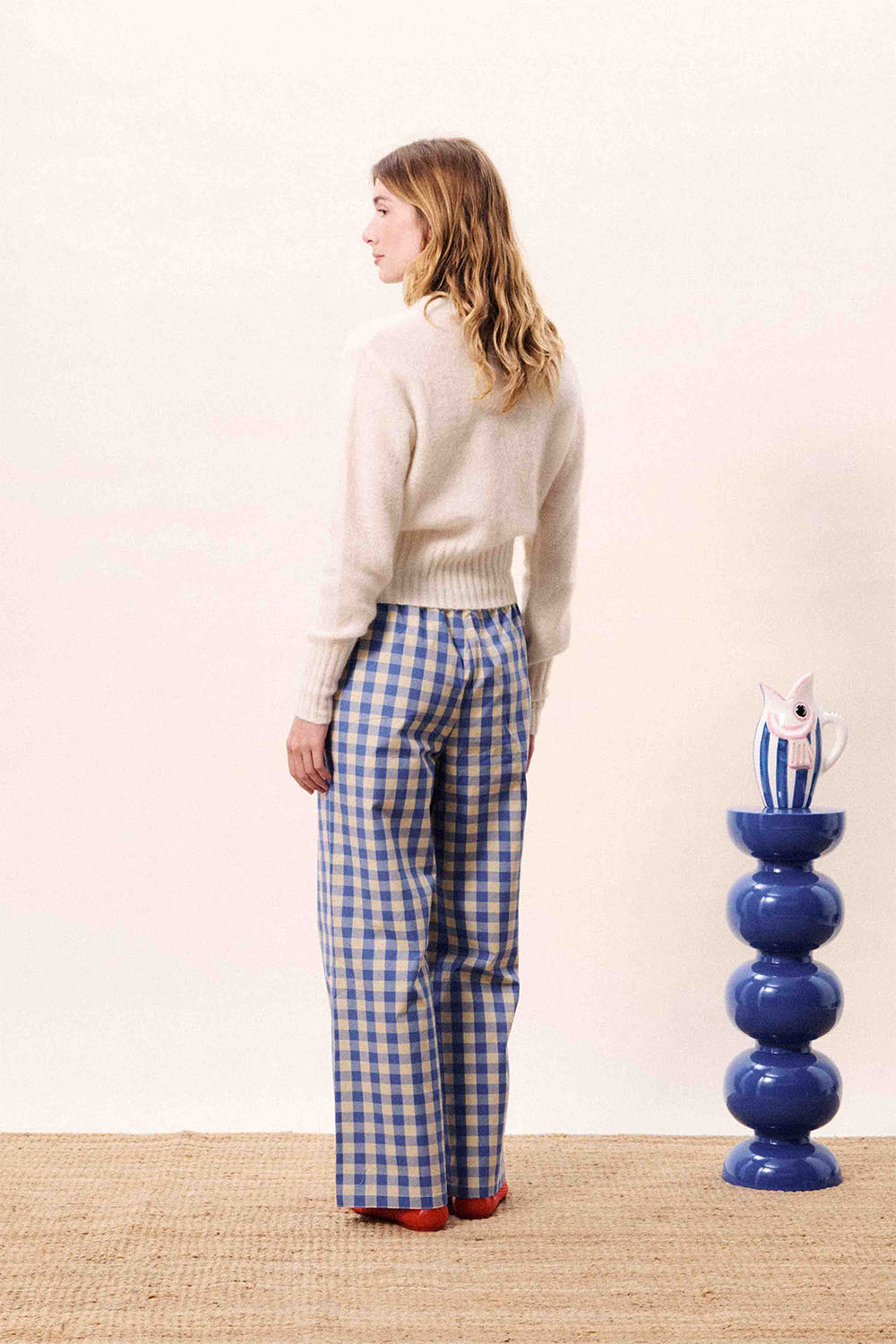 frnch wallaman pullover creme back