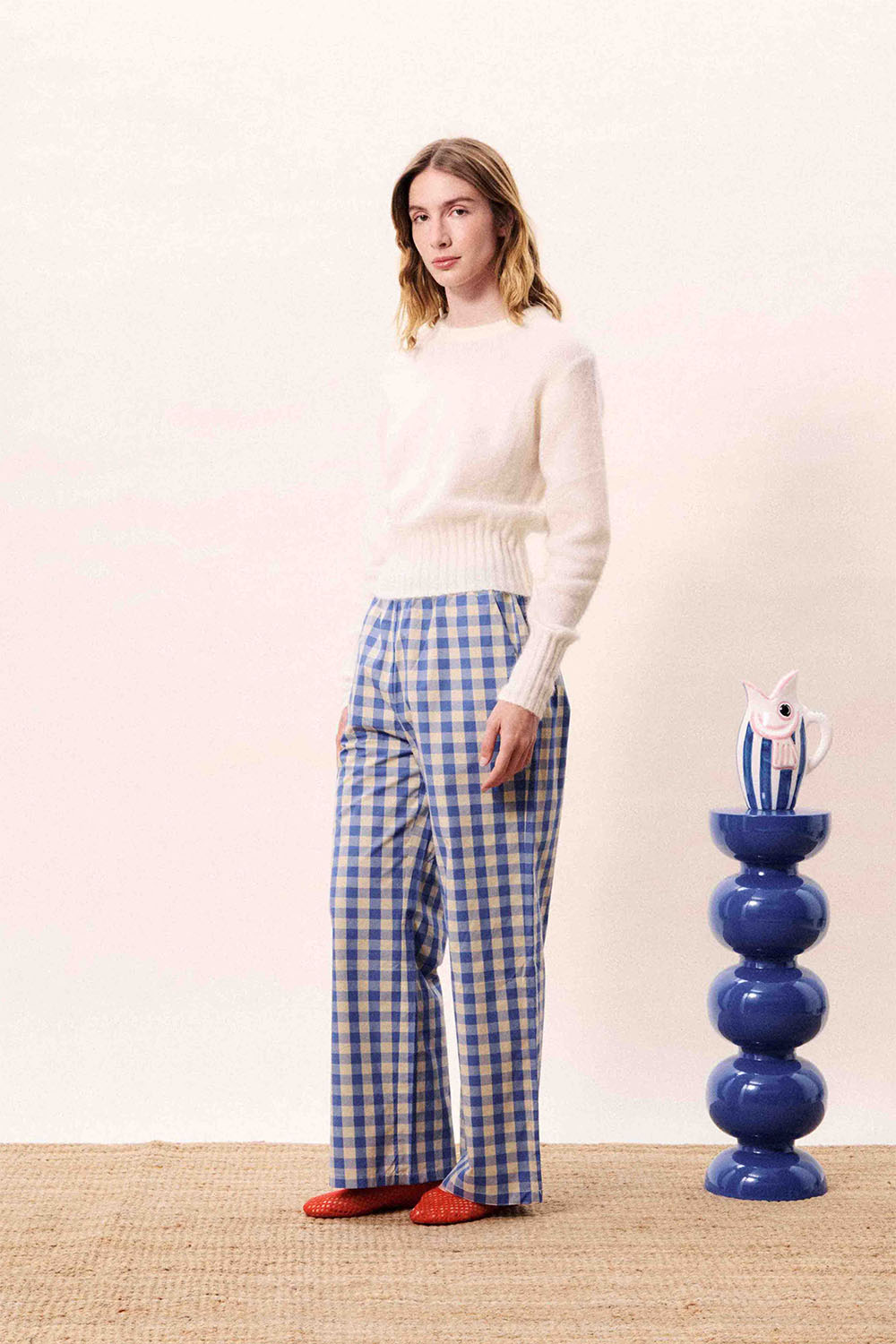 frnch wallaman pullover creme side