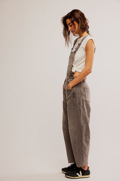 Free People - Good Luck Overall - Archive Grey - Side