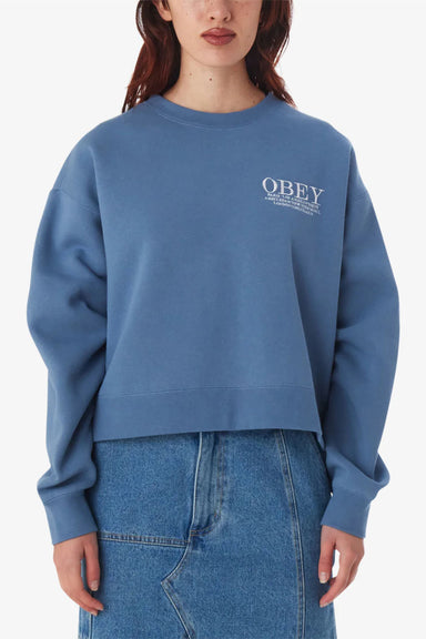 Obey - Cities Crew - Coronet Blue - Front