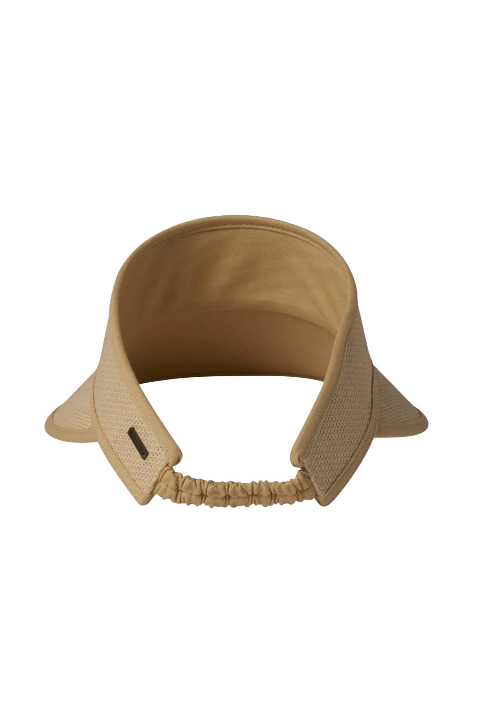 Brixton - Newport Straw Visor - Natural/Natural - Back