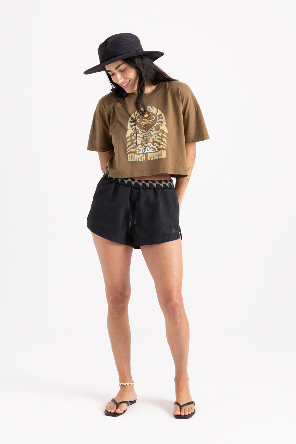 Roark - Earth Mystic Cropped Boxy - Woodland