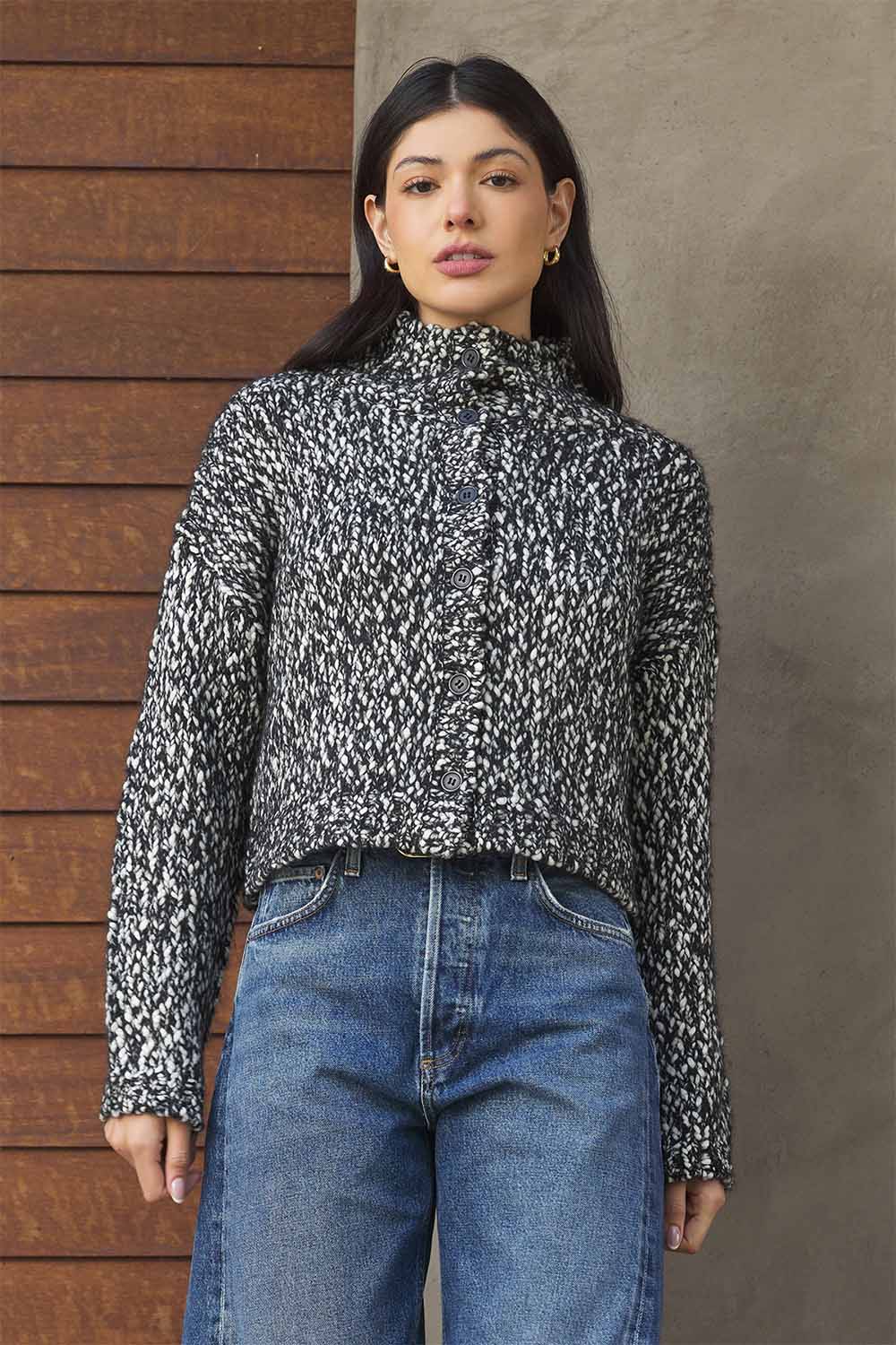 Stitches & Stripes - Keisler Cardigan - Black Combo