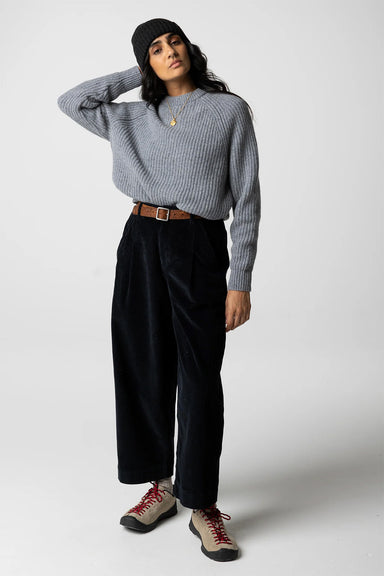 Finisterre -  Mora Jumper - Grey Blue - Front