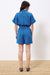 FRNCH - Lily Romper - Bleu Electrique - Back