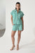 Deluc - Nola Shirt - Striped Green