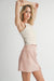 Sadie & Sage - On Point Knit Tank - Cream - Side