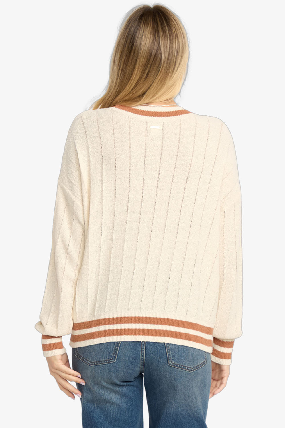 Billabong - Classic Days Sweater - Whitecap - Back