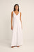 Rhythm - Kiki Wide Leg Jumpsuit - White - Front