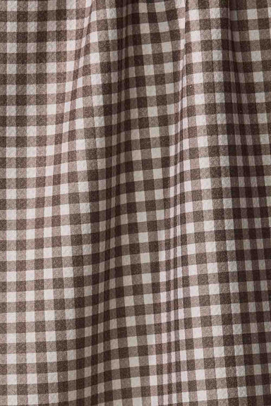 Geometry Whidbey Check Tea Towel — Detail view