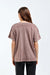 Girl Dangerous Easy Cowboy Tee in Mauve — Back view