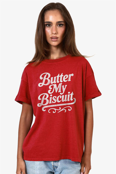 girl dangerous butter my biscuit red