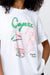 girl dangerous capri tee vintage white detail