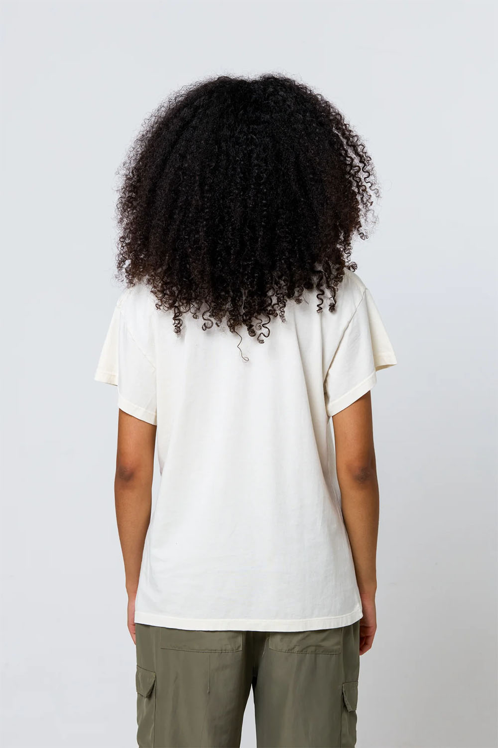 girl dangerous limone tee natural back