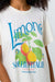 girl dangerous limone tee natural detail