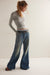 Free People - So Soft Seamless Long Sleeve - Heather Grey - Front