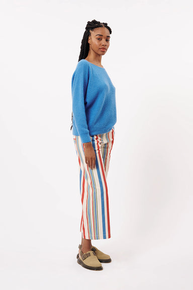 FRNCH - Sylvie Sweater - Bleu Electrique - Side