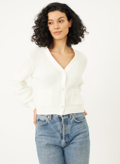 Stitches & Stripes - Lucy Cardigan - Chalk